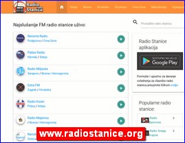 Radio stations, www.radiostanice.org