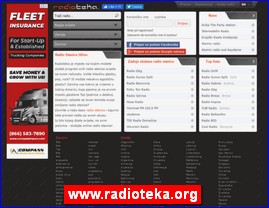 Radio stations, www.radioteka.org