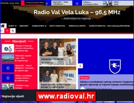 Radio stations, www.radioval.hr