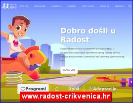 Kindergartens, nurseries, www.radost-crikvenica.hr