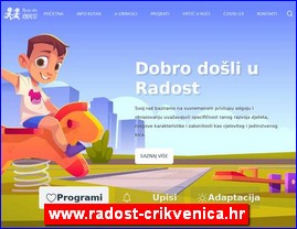 Vrtii, zabavita, obdanita, jaslice, www.radost-crikvenica.hr