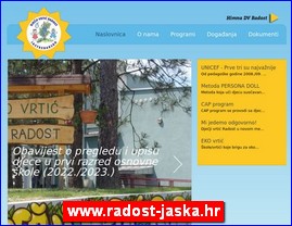 Kindergartens, nurseries, www.radost-jaska.hr