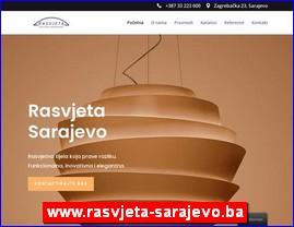 Rasveta, www.rasvjeta-sarajevo.ba
