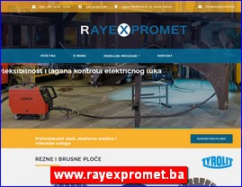 Metal industry, www.rayexpromet.ba