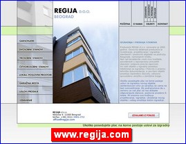 Građevinske firme, Srbija, www.regija.com