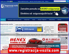 Vehicle registration, vehicle insurance, www.registracija-vozila.com