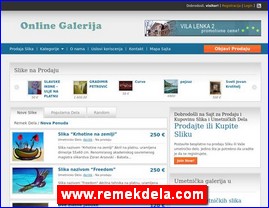 Galerije slika, slikari, ateljei, slikarstvo, www.remekdela.com