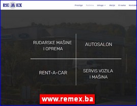 Automobili, www.remex.ba