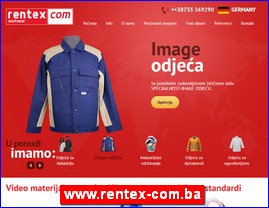 Work clothes, work clothes, shoes, PPC equipment, www.rentex-com.ba