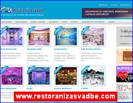 Catering, organization of celebrations, organization of weddings, www.restoranizasvadbe.com