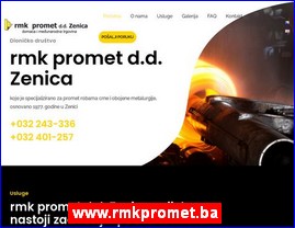 Sanitarije, vodooprema, www.rmkpromet.ba