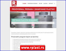 Plastika, guma, ambalaža, www.rplast.rs