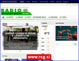 Radio stations, www.rsg.si