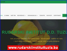 Alarmi, obezbedjenje, www.rudarskiinstituttuzla.ba