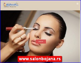 Frizeri, saloni lepote, kozmetiki saloni, www.salonbojana.rs