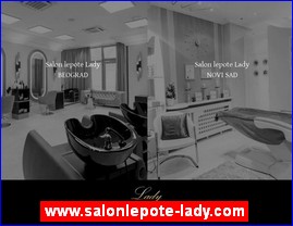Frizeri, saloni lepote, kozmetiki saloni, www.salonlepote-lady.com