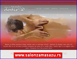 Frizeri, saloni lepote, kozmetiki saloni, www.salonzamasazu.rs