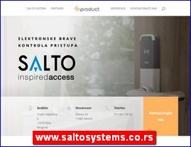 Alarmi, obezbedjenje, www.saltosystems.co.rs