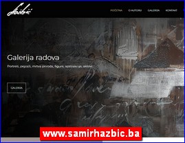 Picture galleries, painters, studios, painting, www.samirhazbic.ba