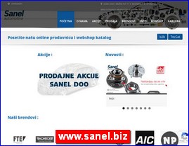 Automobili, servisi, delovi, Beograd, www.sanel.biz