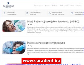 Medicinski aparati, ureaji, pomagala, medicinski materijal, oprema, www.saradent.ba