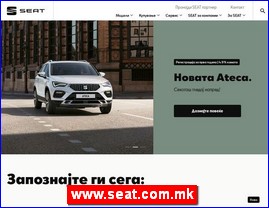 Automobili, www.seat.com.mk