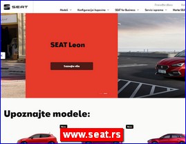 Prodaja automobila, www.seat.rs