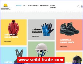 Work clothes, work clothes, shoes, PPC equipment, www.seibl-trade.com