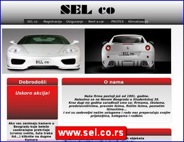Automobili, servisi, delovi, Beograd, www.sel.co.rs