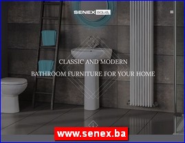 Sanitaries, plumbing, www.senex.ba
