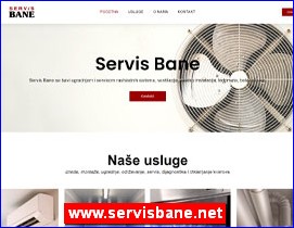 Rashladni ureaji, klime, sistemi za klimatizaciju, ventilacija, ugradnja, servis, dijagnostika, odravanje, prodaja, servis bele tehnike, ve maine, maine za sudove, maine za suenje, friideri, zamrzivai, poreti, ledomati, auto-klima, Servis Bane, Dudovica, Lazarevac, Beograd, www.servisbane.net