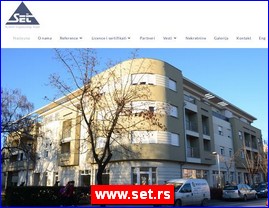 Građevinske firme, Srbija, www.set.rs
