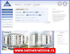 Real estate, Serbia, www.setnekretnine.rs