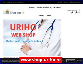 Medicinski aparati, ureaji, pomagala, medicinski materijal, oprema, www.shop.uriho.hr