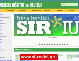 Knjigovodstvo, računovodstvo, www.si-revizija.si