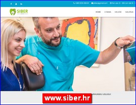Stomatološke ordinacije, stomatolozi, zubari, www.siber.hr
