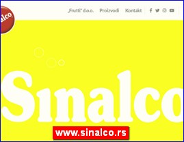 Juices, soft drinks, coffee, www.sinalco.rs