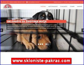 Associations for the protection of animals, accommodation of animals, www.skloniste-pakrac.com