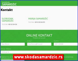 Car sales, www.skodasamardzic.rs