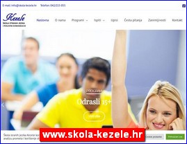 Foreign language schools, www.skola-kezele.hr