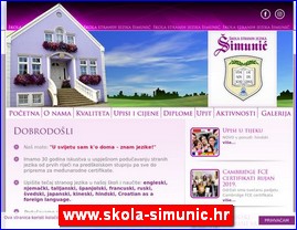Foreign language schools, www.skola-simunic.hr