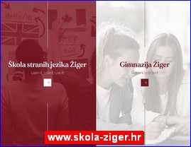 Foreign language schools, www.skola-ziger.hr