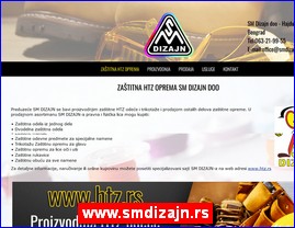 Radna odeća, zaštitna odeća, obuća, HTZ oprema, www.smdizajn.rs
