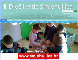Kindergartens, nurseries, www.smjehuljica.hr