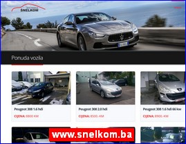 Cars, www.snelkom.ba