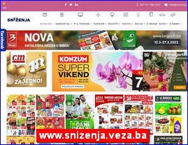 Supermarkets, trade, www.snizenja.veza.ba