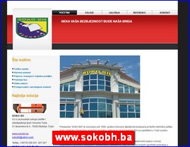 Alarmi, obezbedjenje, www.sokobh.ba