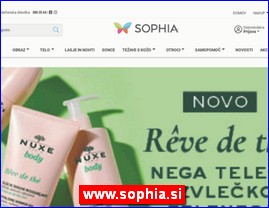 Cosmetics, cosmetic products, www.sophia.si