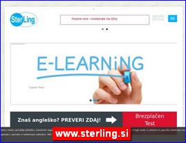 Foreign language schools, www.sterling.si