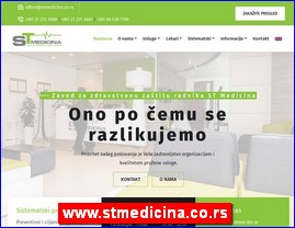 Clinics, doctors, hospitals, spas, laboratories, www.stmedicina.co.rs